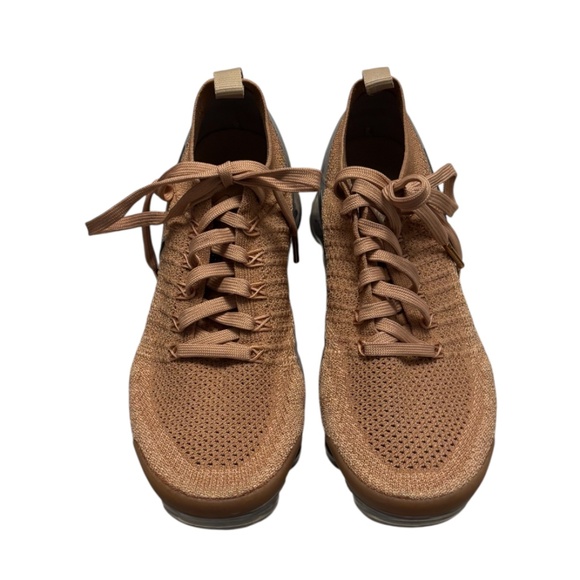 Nike Air VaporMax Flyknit 2 Rose Gold Running Shoes - Picture 1 of 2